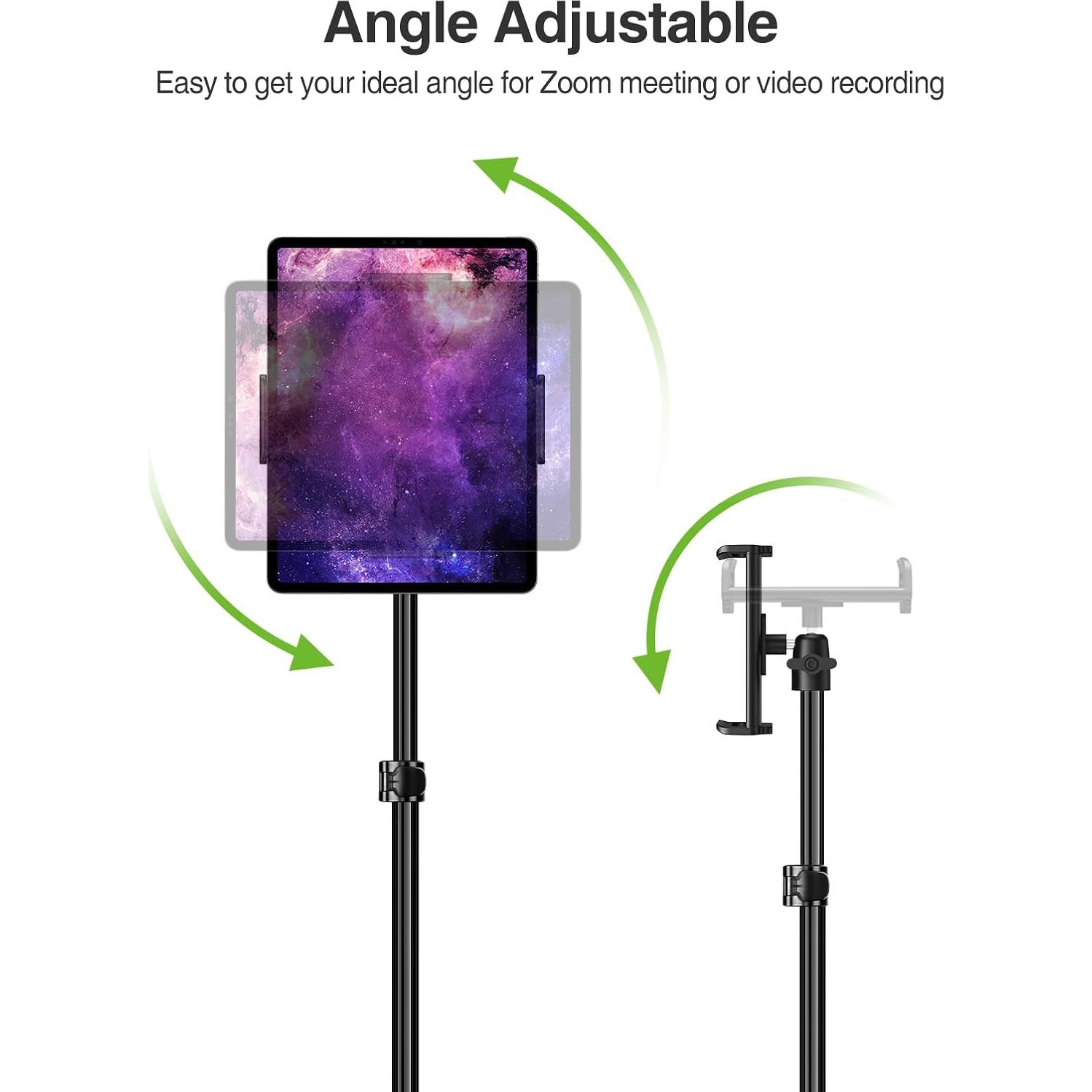 Soporte trípode Elitehood EH-505 altura 165 cm rotación 360°