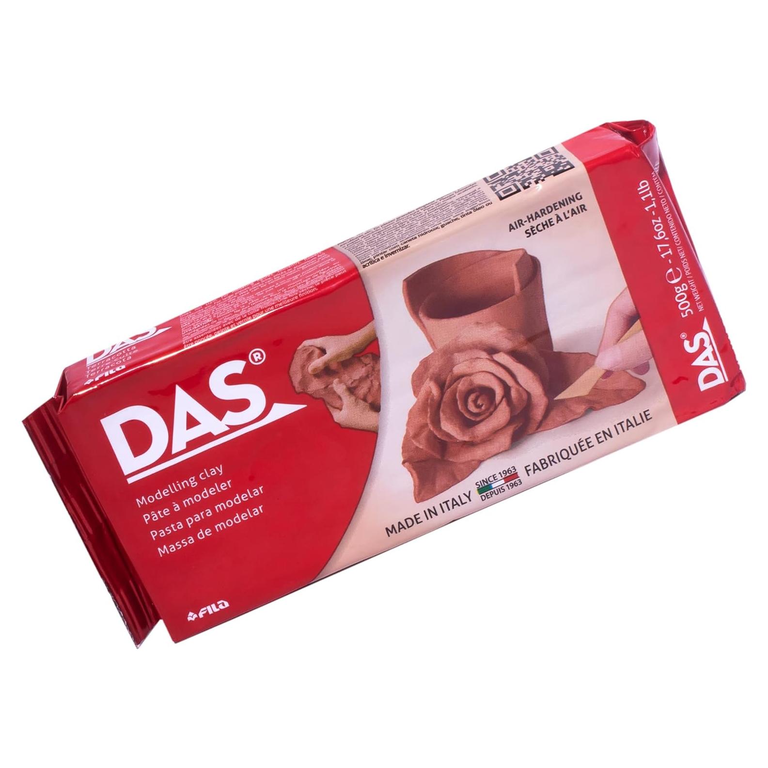 Arcilla de Modelado DAS 0.5kg Terra Cotta Secado al Aire