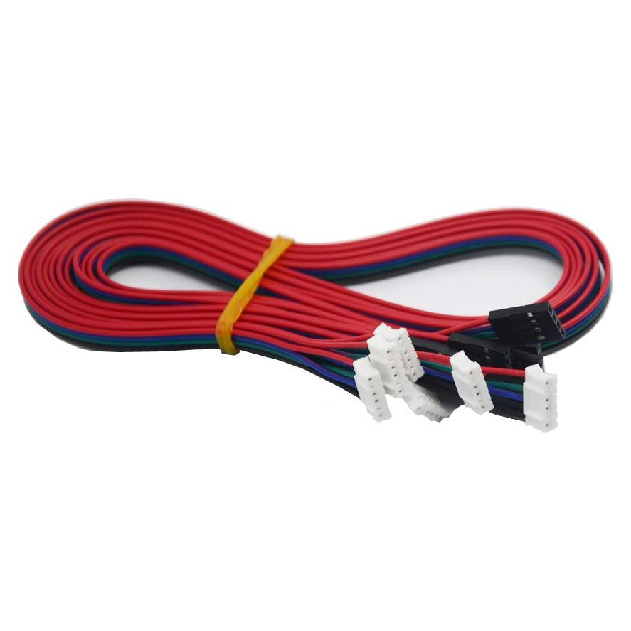 Cables Dupont 4pin a 6pin Iverntech 1M para Motor Nema 17