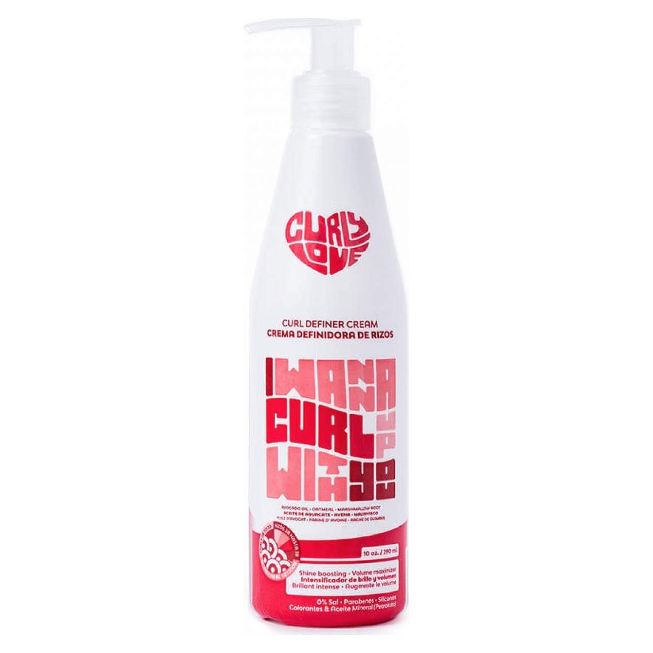 Crema Definidora de Rizos Afro Love 290ml - Hidratante y Brillo