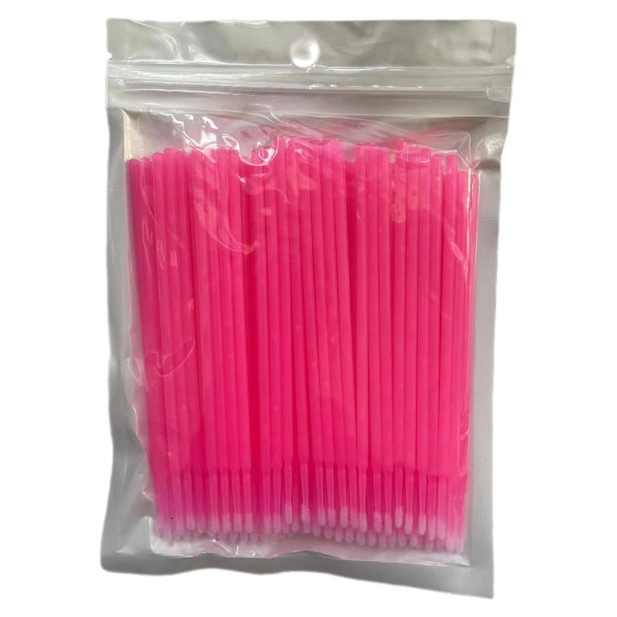 100 Palitos Aplicadores Micro Brocha Desechables HODASHI