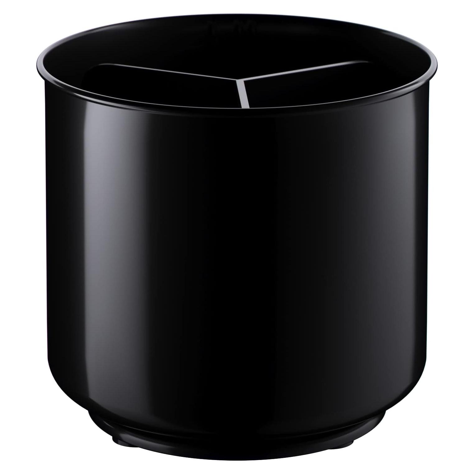 Soporte para Utensilios Giratorio Cooler Kitchen Negro 17.78 cm