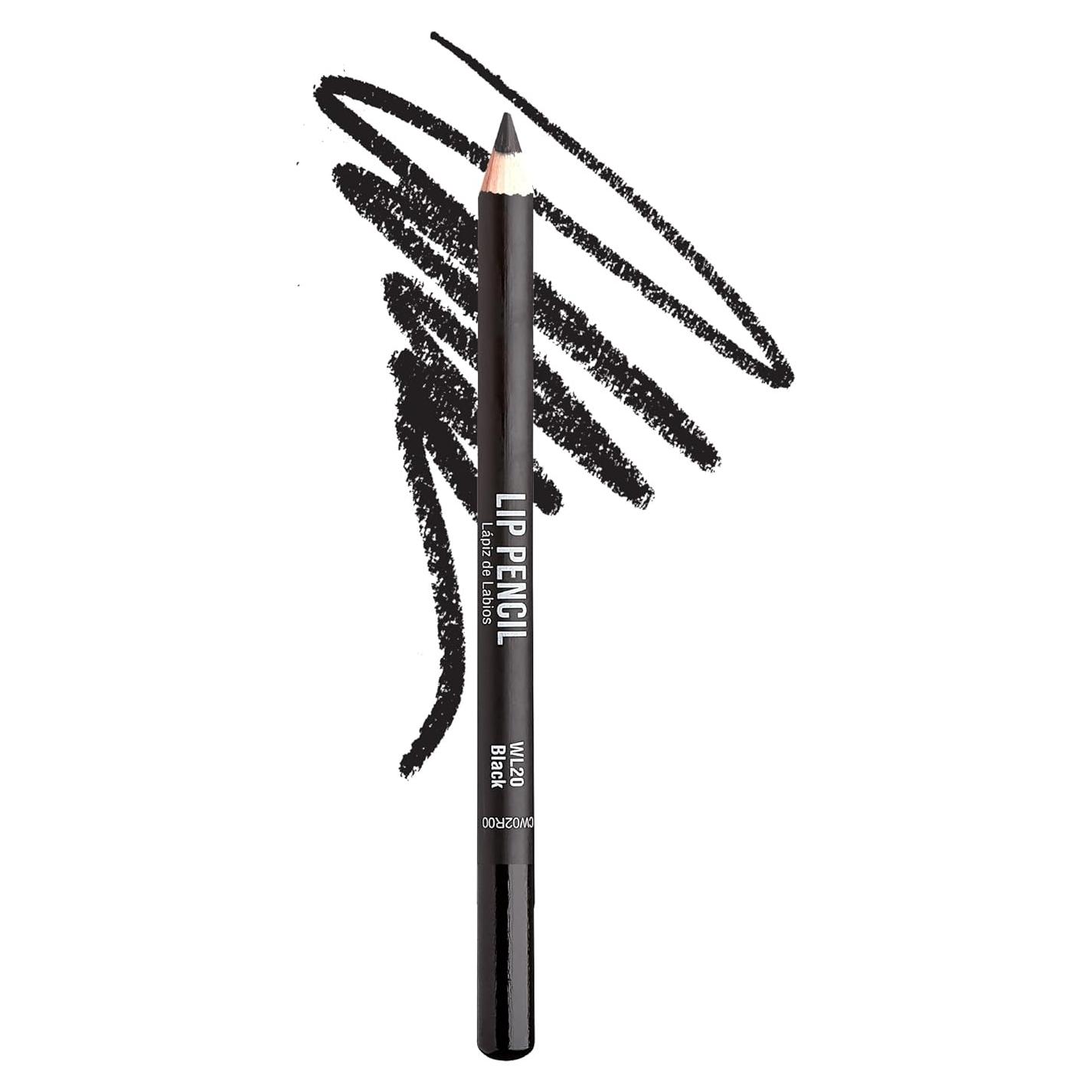 Lápiz de Labios Profesional Kiss New York - Color Negro, Cremoso y Duradero