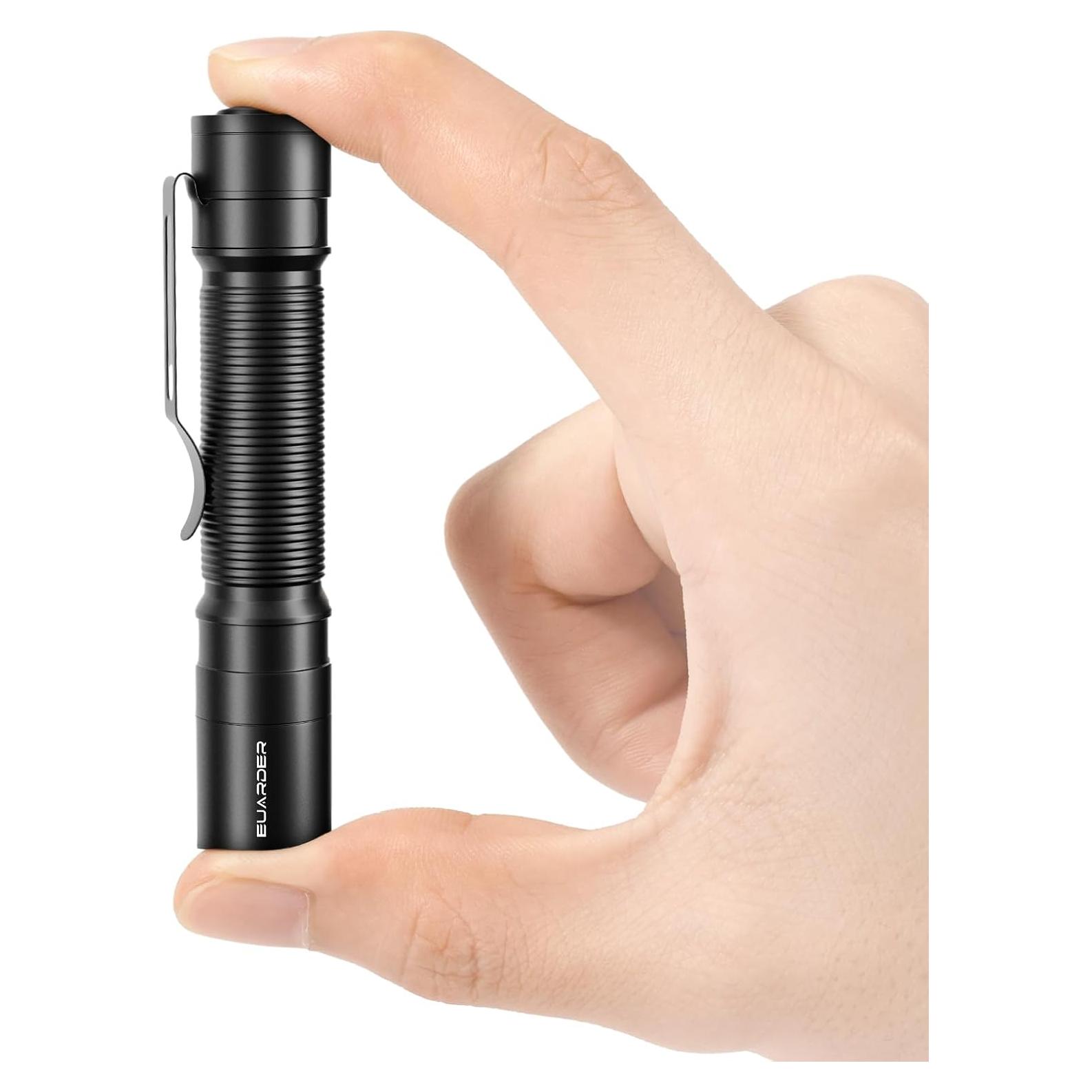 Mini Linterna Táctica EUARDER EUA528 200 Lúmenes Impermeable