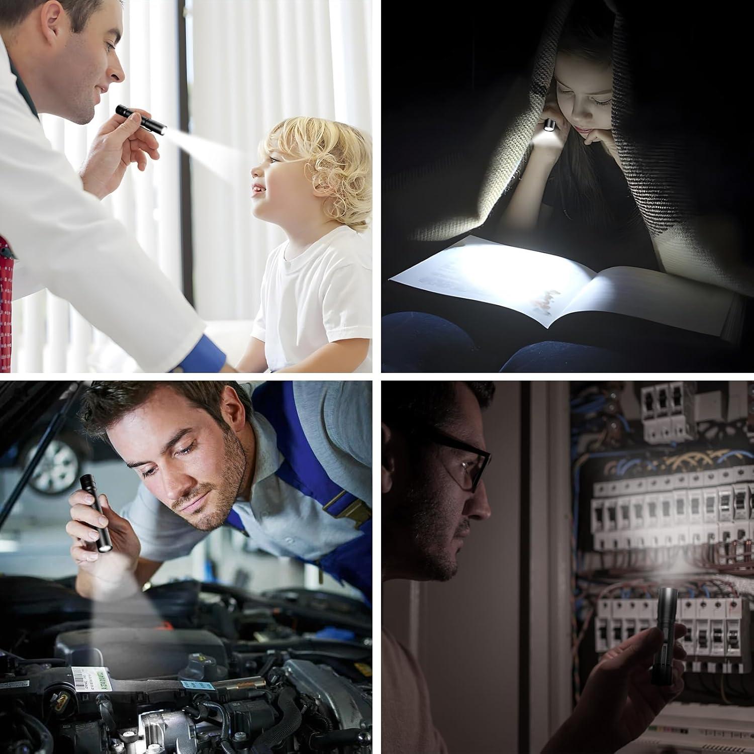 Mini Linterna Táctica EUARDER EUA528 200 Lúmenes Impermeable