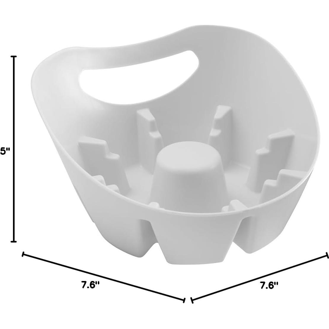 Soporte Universal para Desatascadores PlumbCraft 19.05 cm Blanco