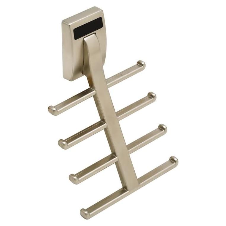 Soporte de Almacenamiento para 8 Corbatas TAG Hardware Níquel Mate
