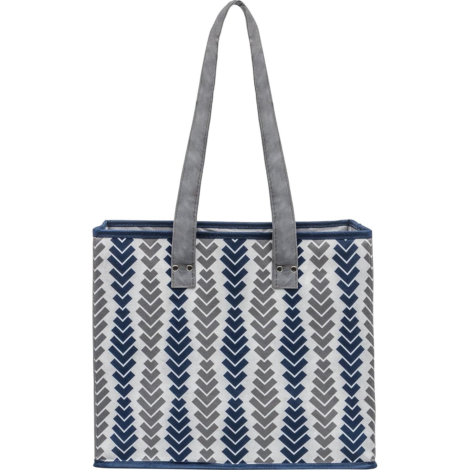 Bolsas de Compras Reutilizables Planet E - Paquete de 2, 33x28x25cm