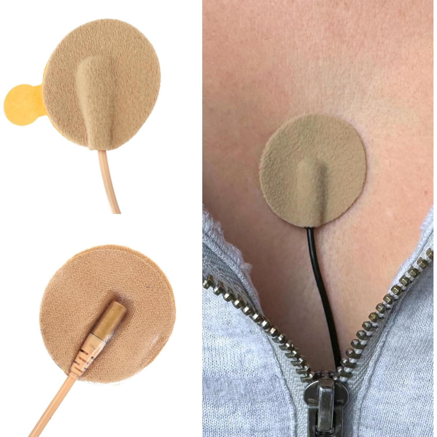 Círculos Suaves URSA para Micrófonos Lavalier - 15 Piezas Beige