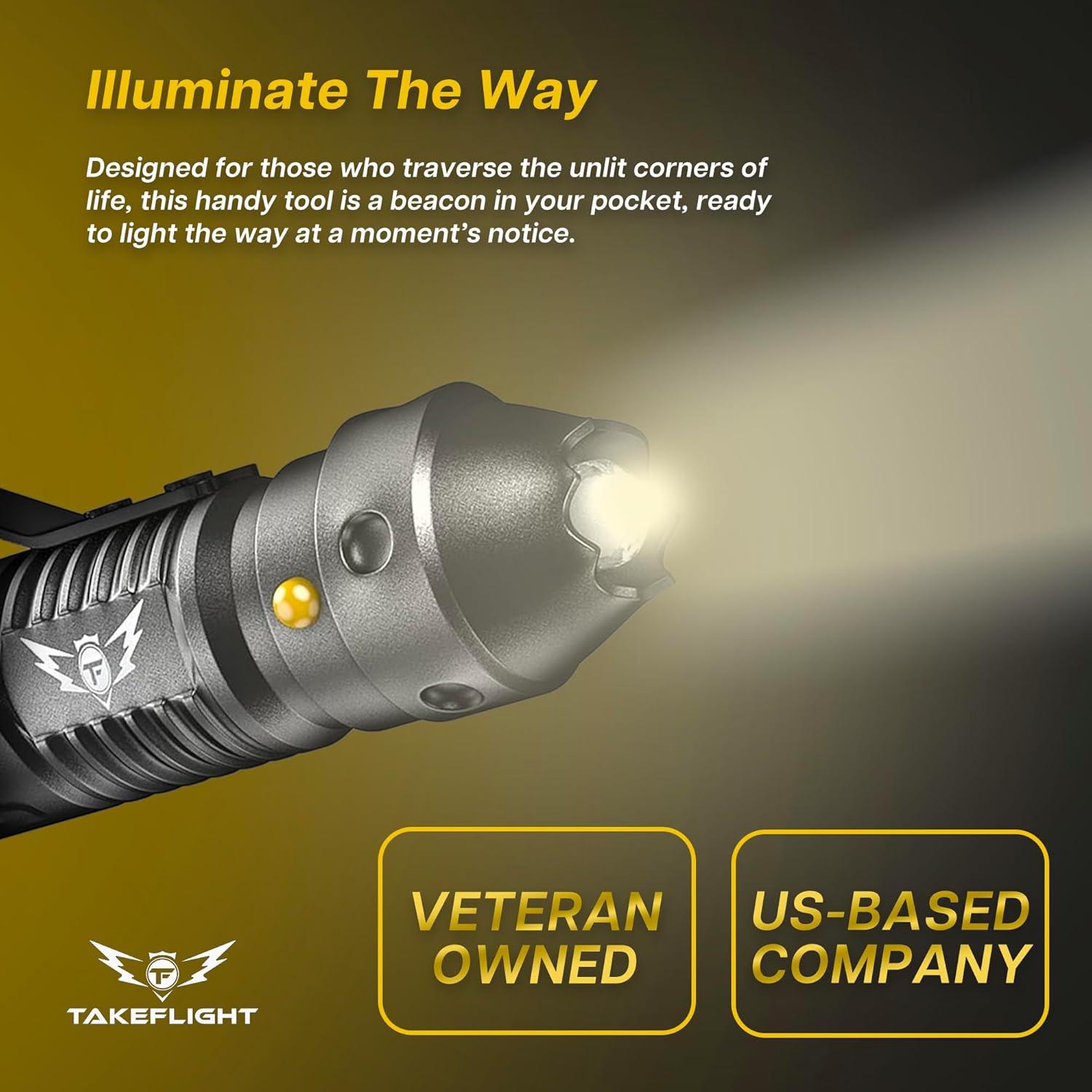 Bolígrafo Táctico TF TAKEFLIGHT - Multi-Herramienta EDC