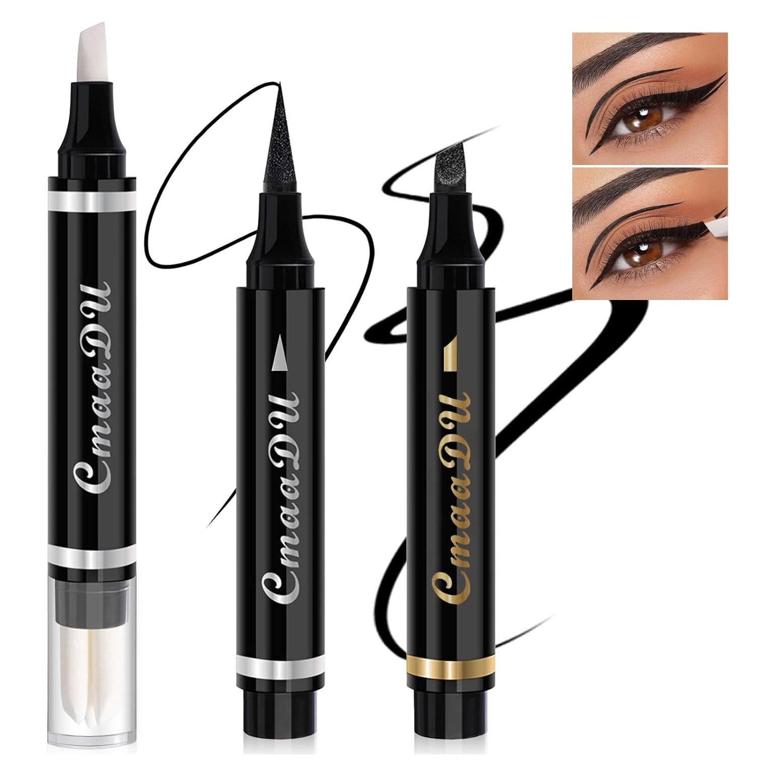 Conjunto de Delineador de Ojos Alado y Removedor de Maquillaje