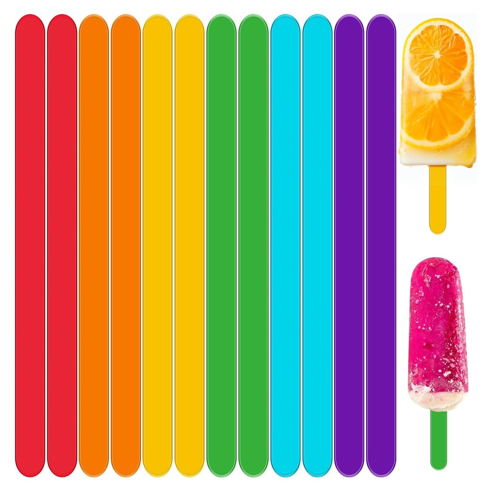 Palitos de Acrílico Reutilizables Geiserailie 60 Pcs 11.4 cm