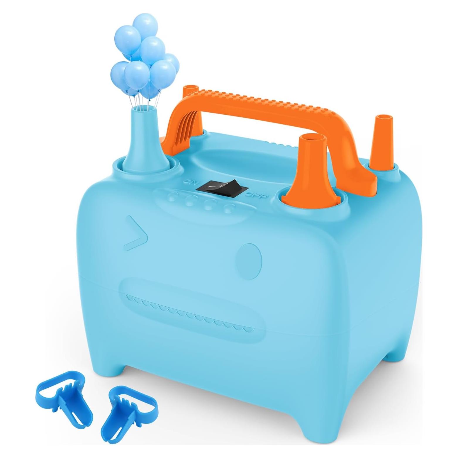 Bomba de Globo Eléctrica OWill CQB-A 600W Doble Boquilla