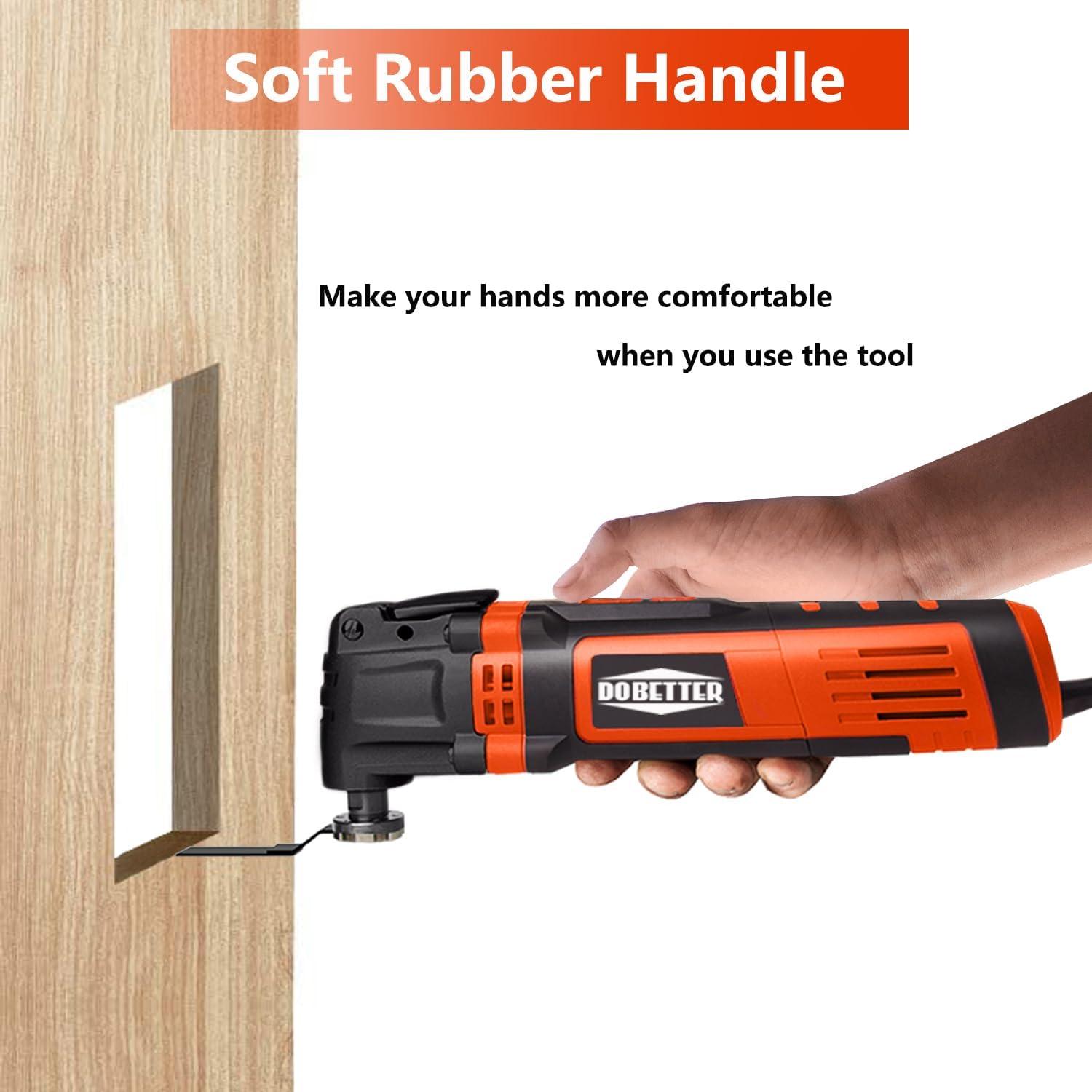 Herramienta Oscilante Dobetter 3.5Amp 6 Velocidades Accesorios