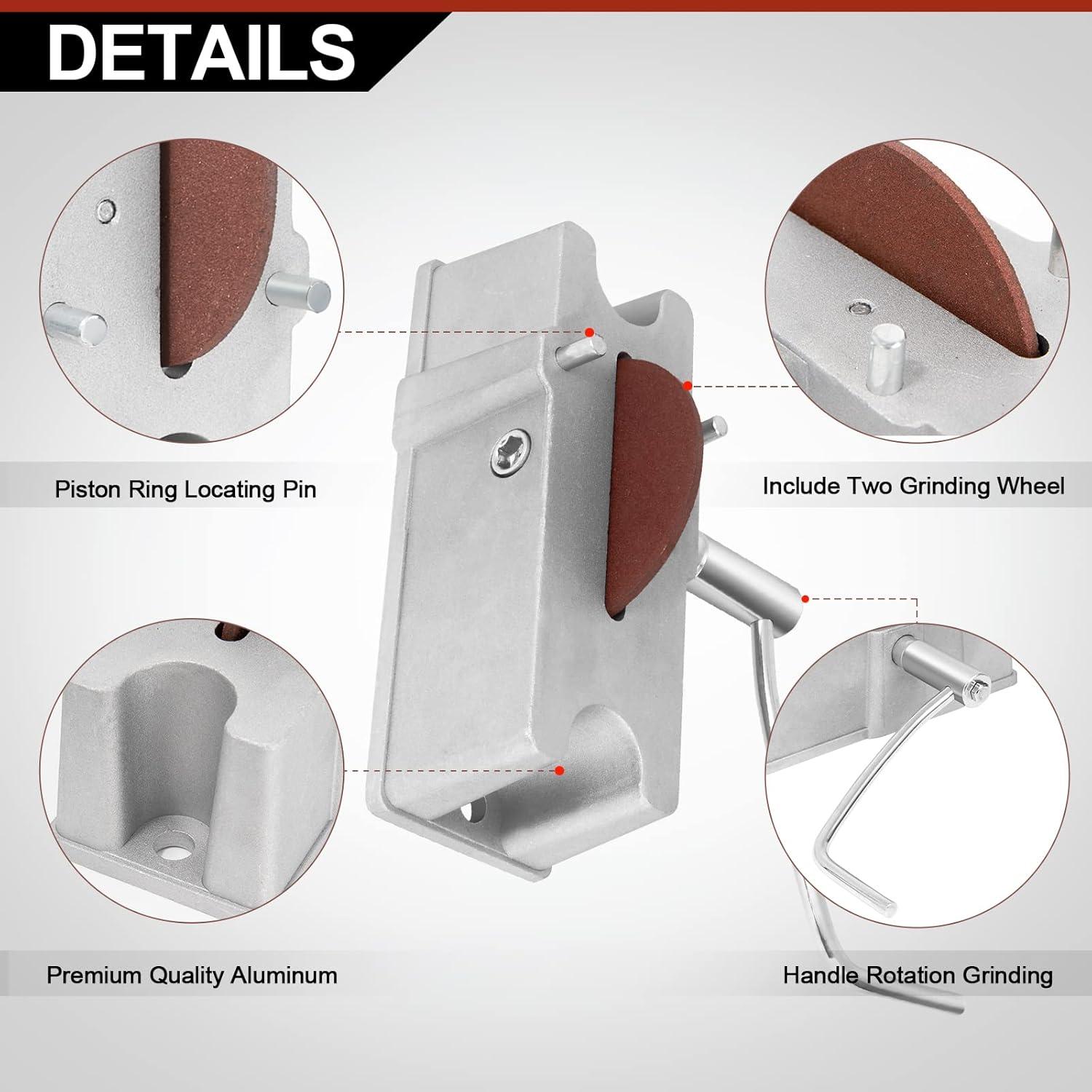 Herramienta de Archivo Manual de Anillo de Pistón TEMSONE 0.85kg