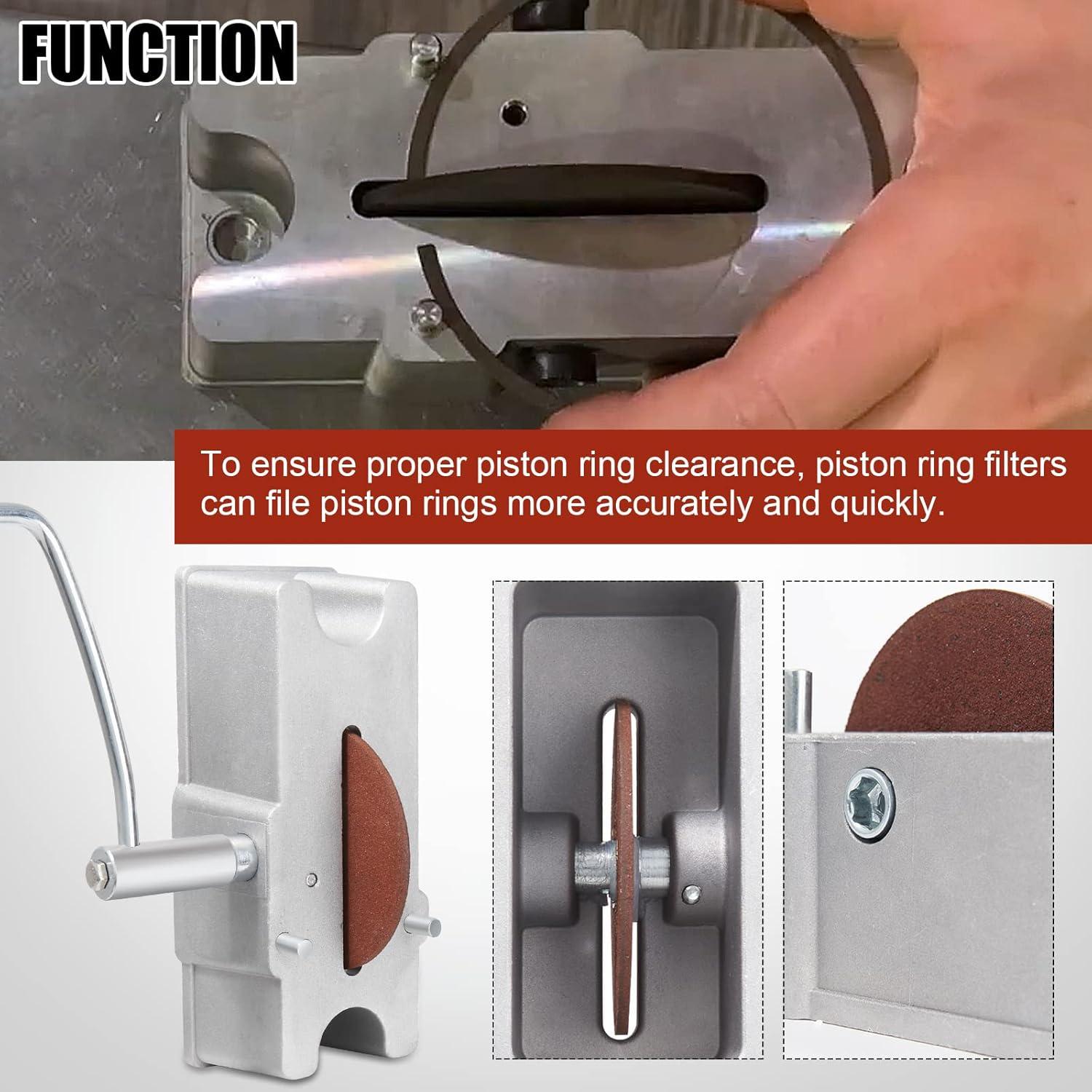 Herramienta de Archivo Manual de Anillo de Pistón TEMSONE 0.85kg