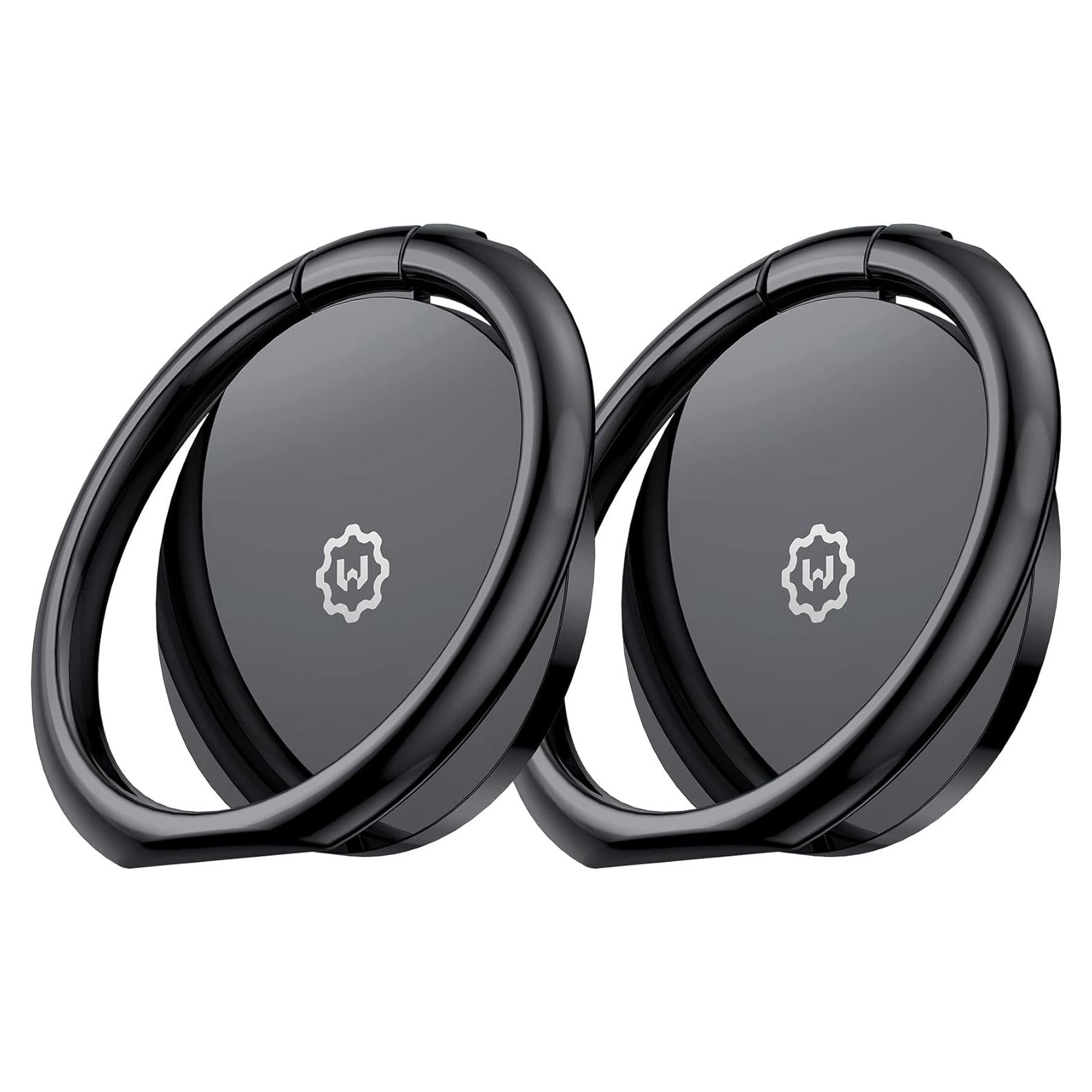 Soporte de Anillo Magnético WixGear para Teléfono - Negro