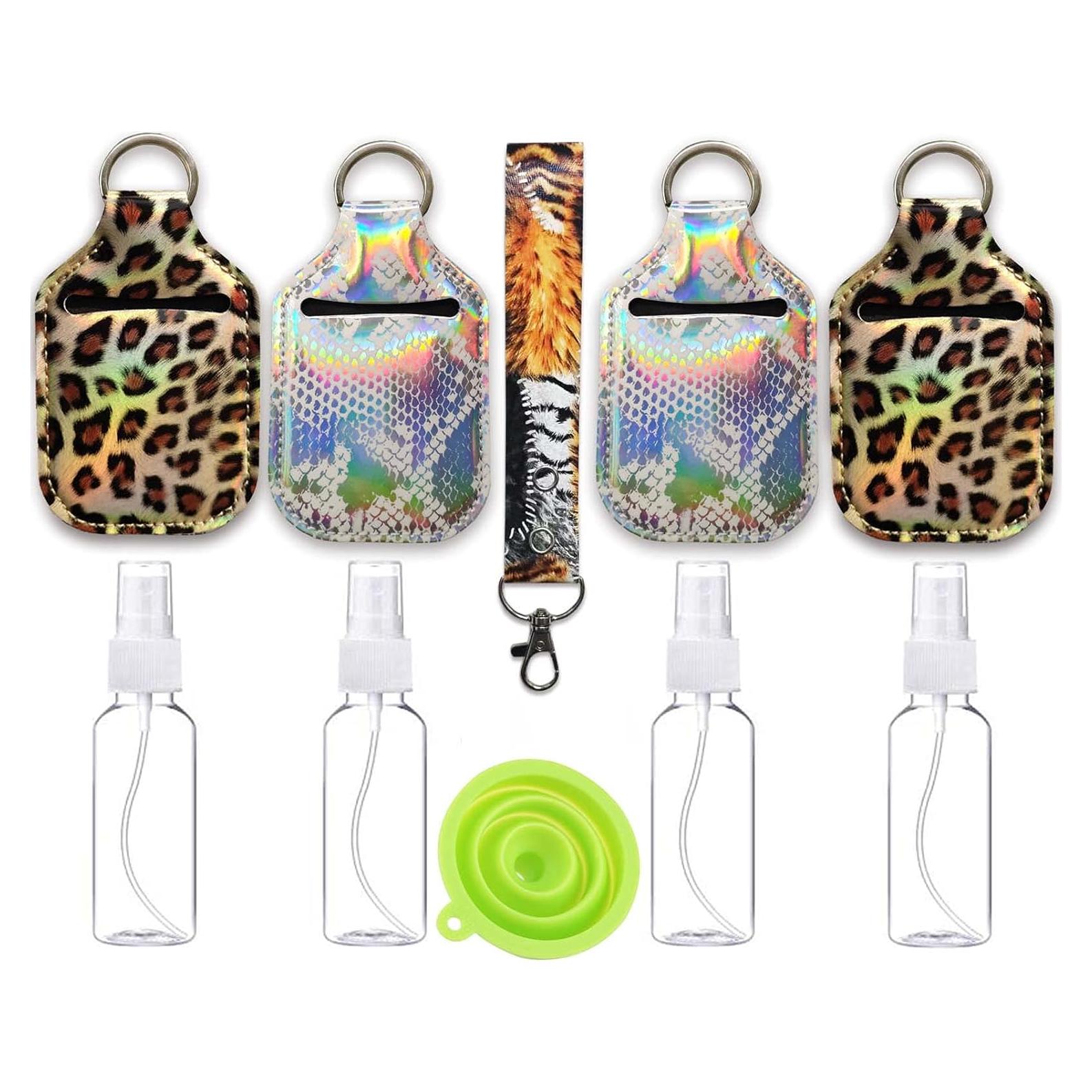 Botellas de Spray Recargables 30ml con Sujetadores de Llavero