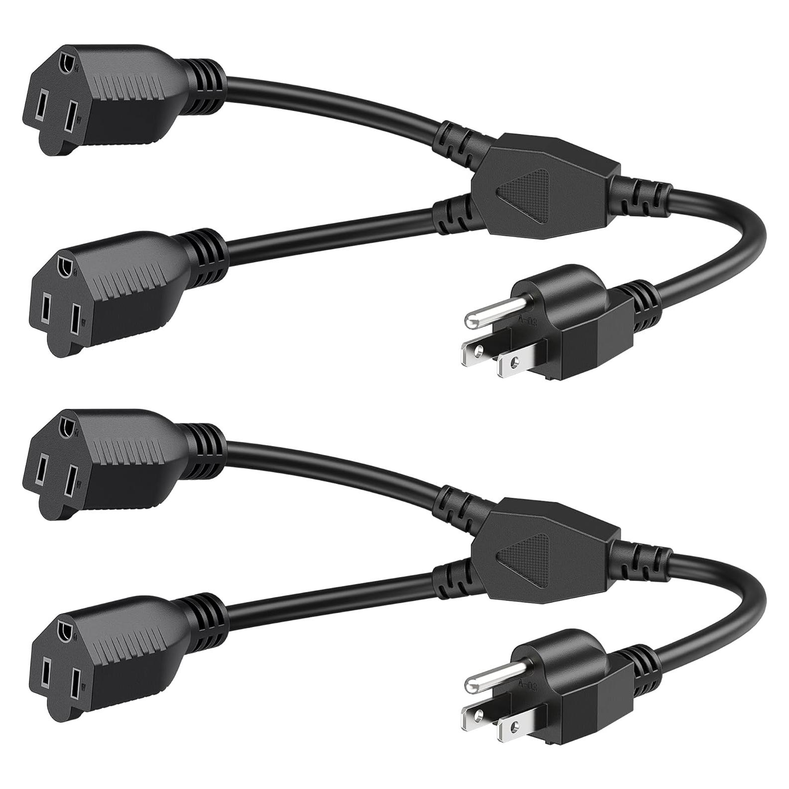 Divisor de Energía 2 Salidas Cable Matters 0.36m 16 AWG