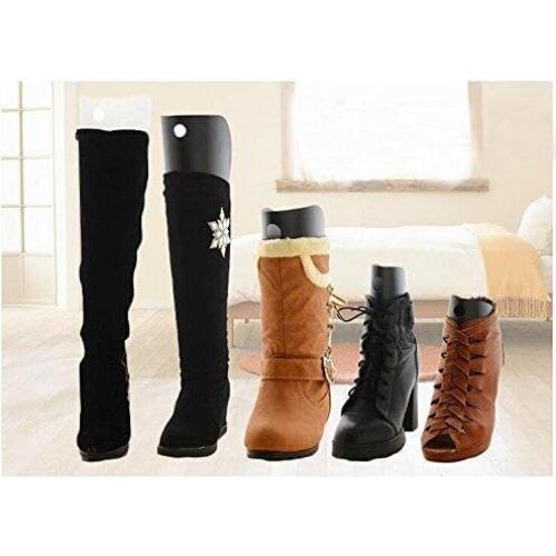 Soporte para Botas de Plástico Negro TOPWEL 40cm 2 Pares