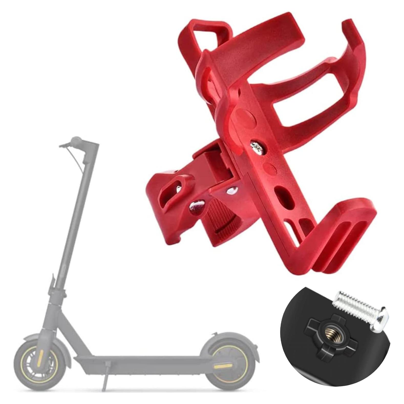 Soporte para Botella de Agua GLDYTIMES Rojo 360° para Bicicleta y Scooter