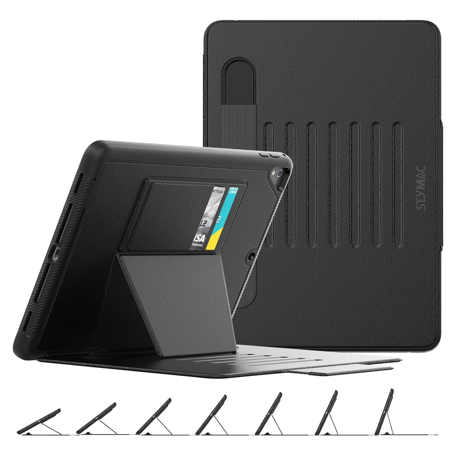 Estuche SEYMAC para iPad 6ta/5ta Gen/Air 2/Pro 9.7" Negro