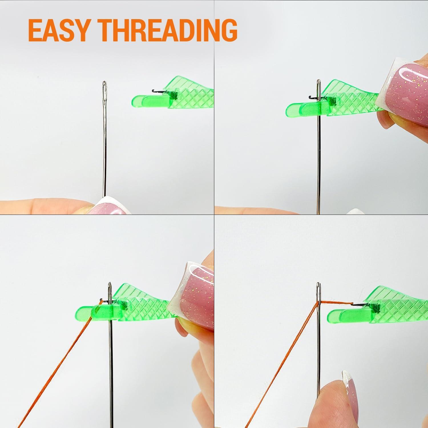Juego de Enhebradores de Agujas VONEEDL 20 Pcs para Costura