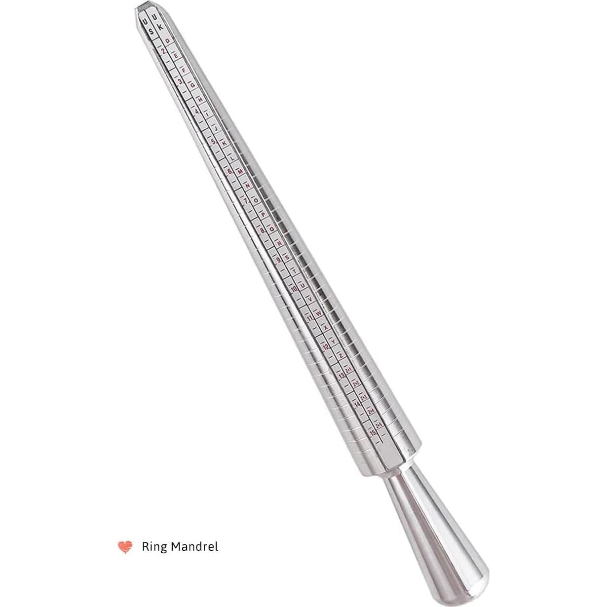 Juego de Medidores de Talla de Anillos Meowoo 3 Pcs