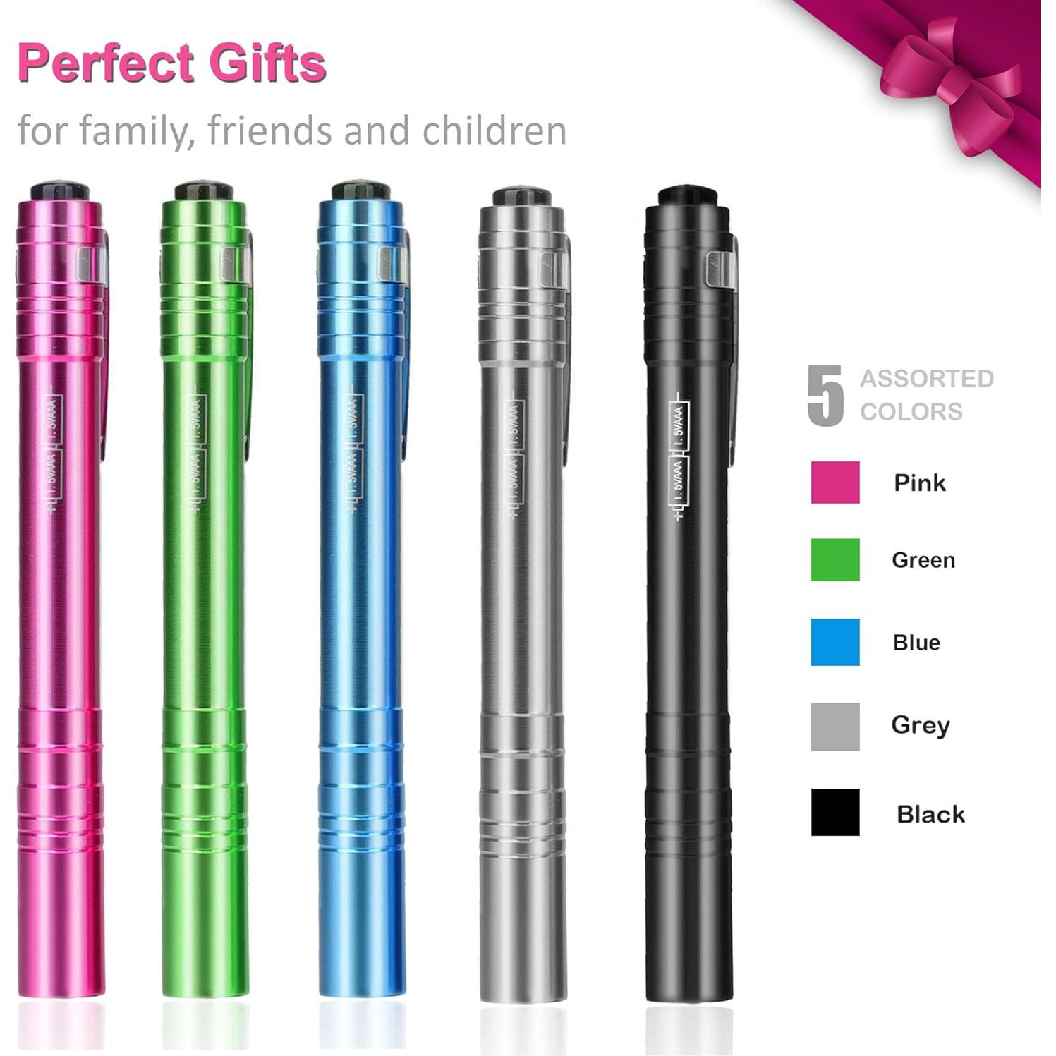 Paquete de 15 Linternas LED SEAMAGIC con 30 Pilas AAA