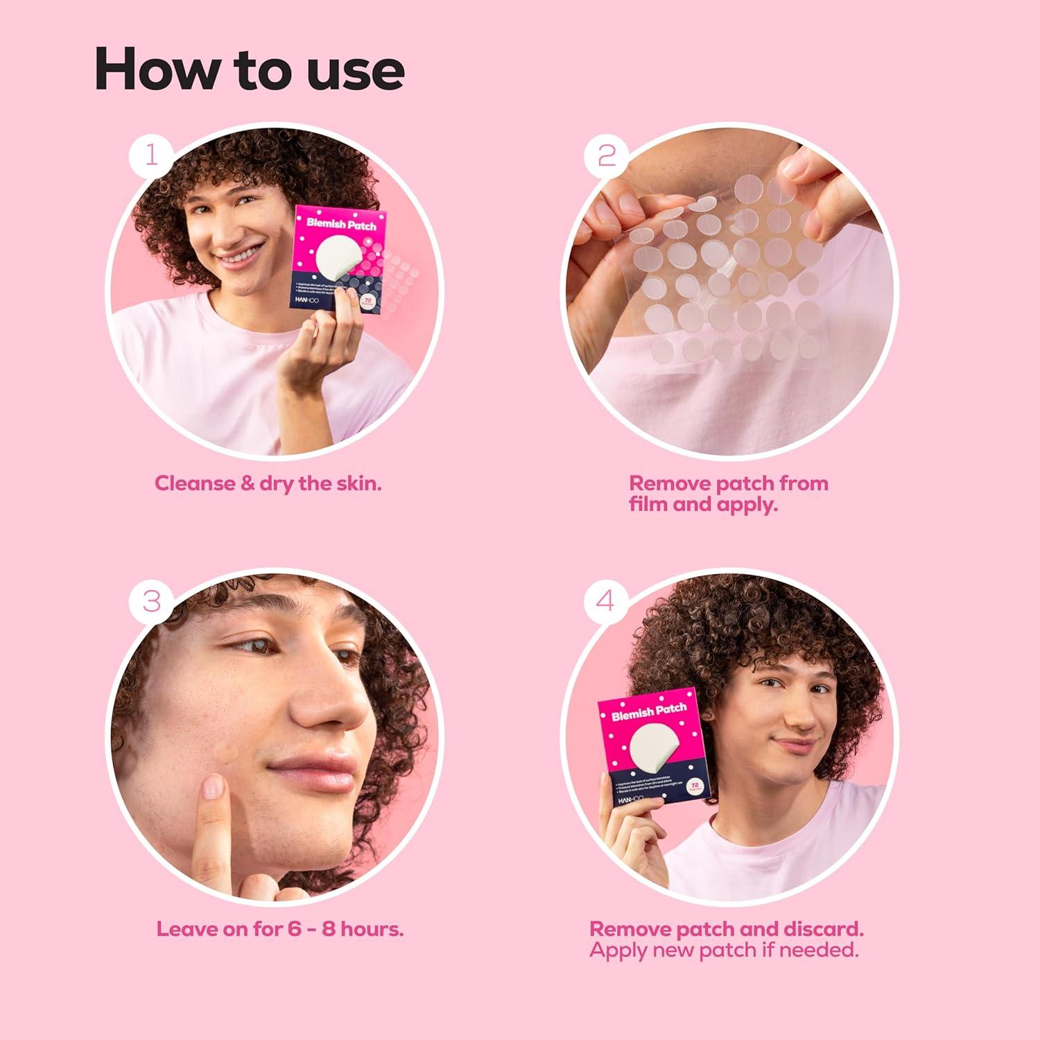 Parches Hidrocoloides para Imperfecciones Hanhoo 288 Unidades