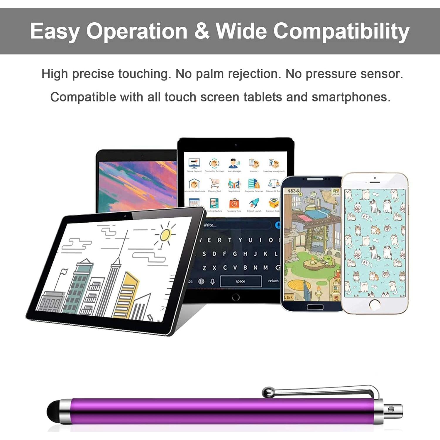 Bolígrafos Stylus Universales Rpanle - Paquete de 12 Colores