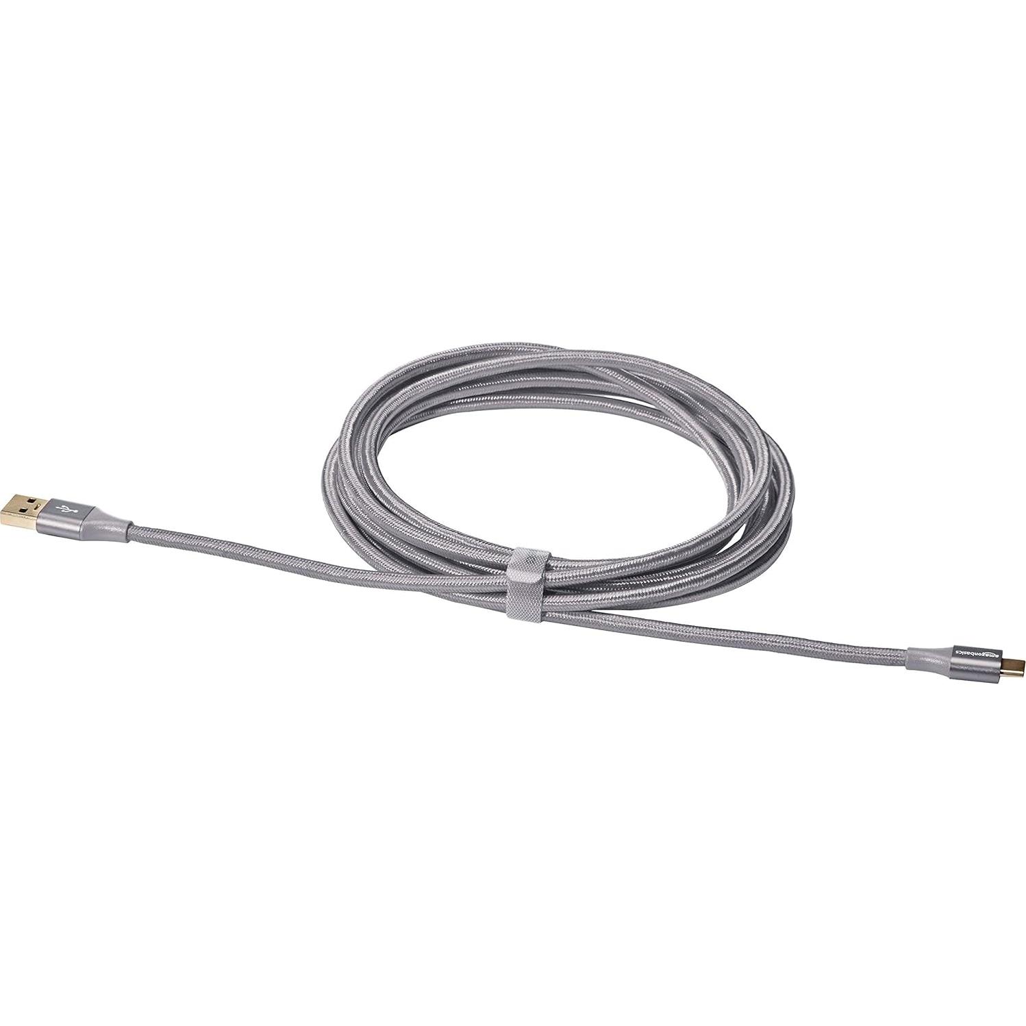 Cable de carga rápida USB-C a USB-A 3.1 Gen 1 Amazon Basics 3m