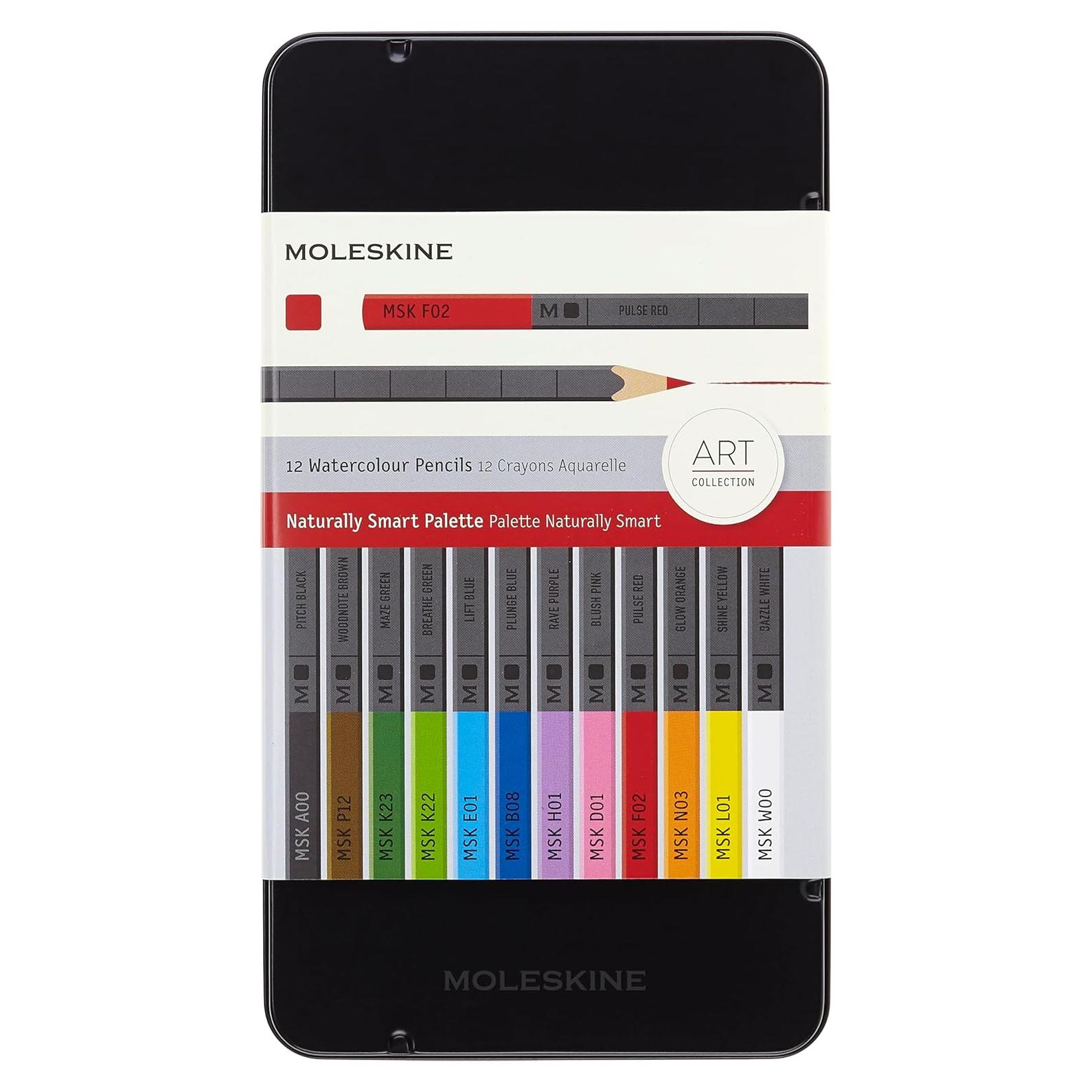 Juego de Lápices de Color Clásicos Moleskine 12 Colores