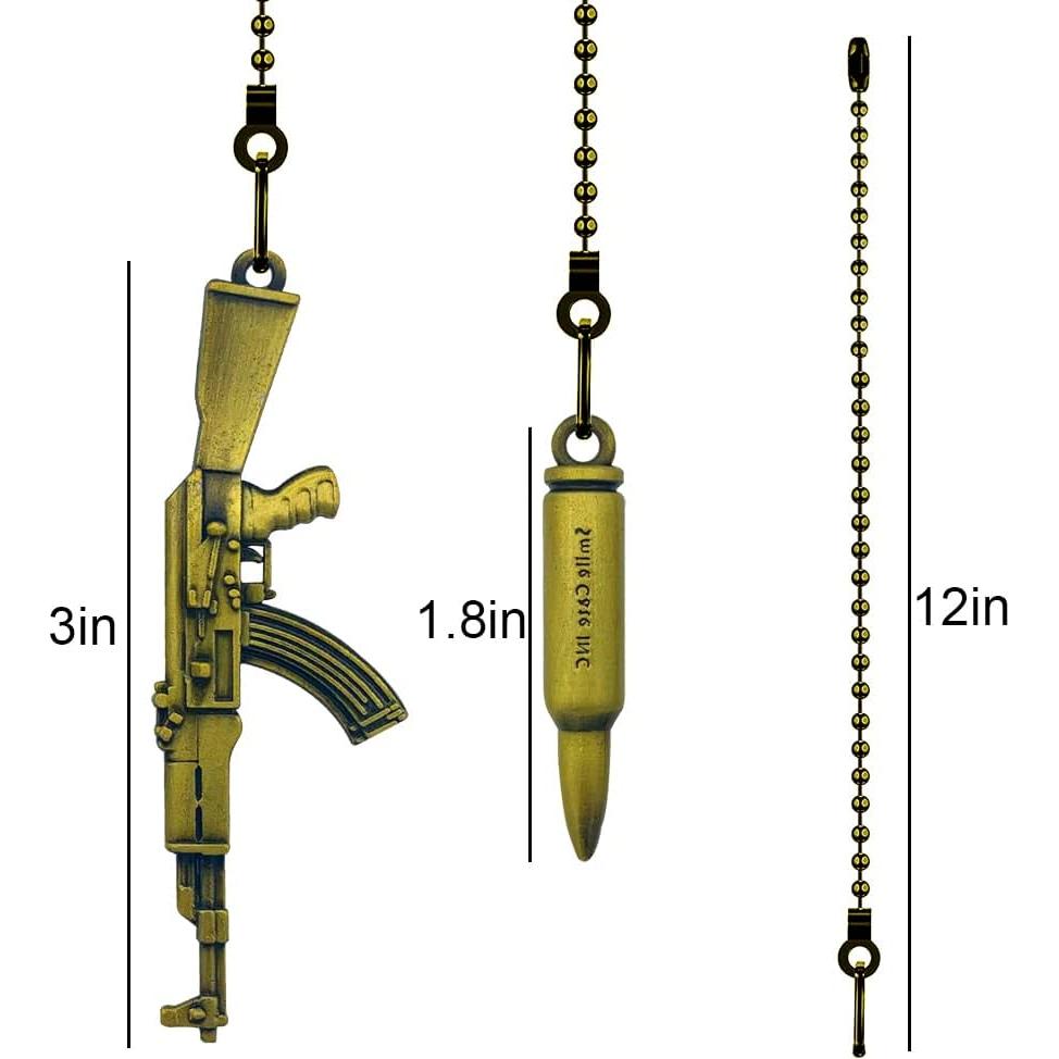 Extensión de Cadenas de Tirar Dotlite Bronce 30.48 cm Retro