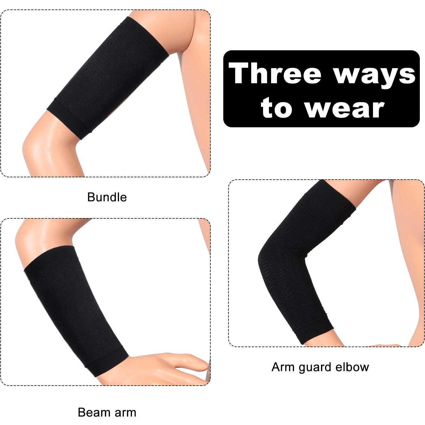 Conjunto 8 Pairs Mangas de Compresión y Refrigerantes para Mujer