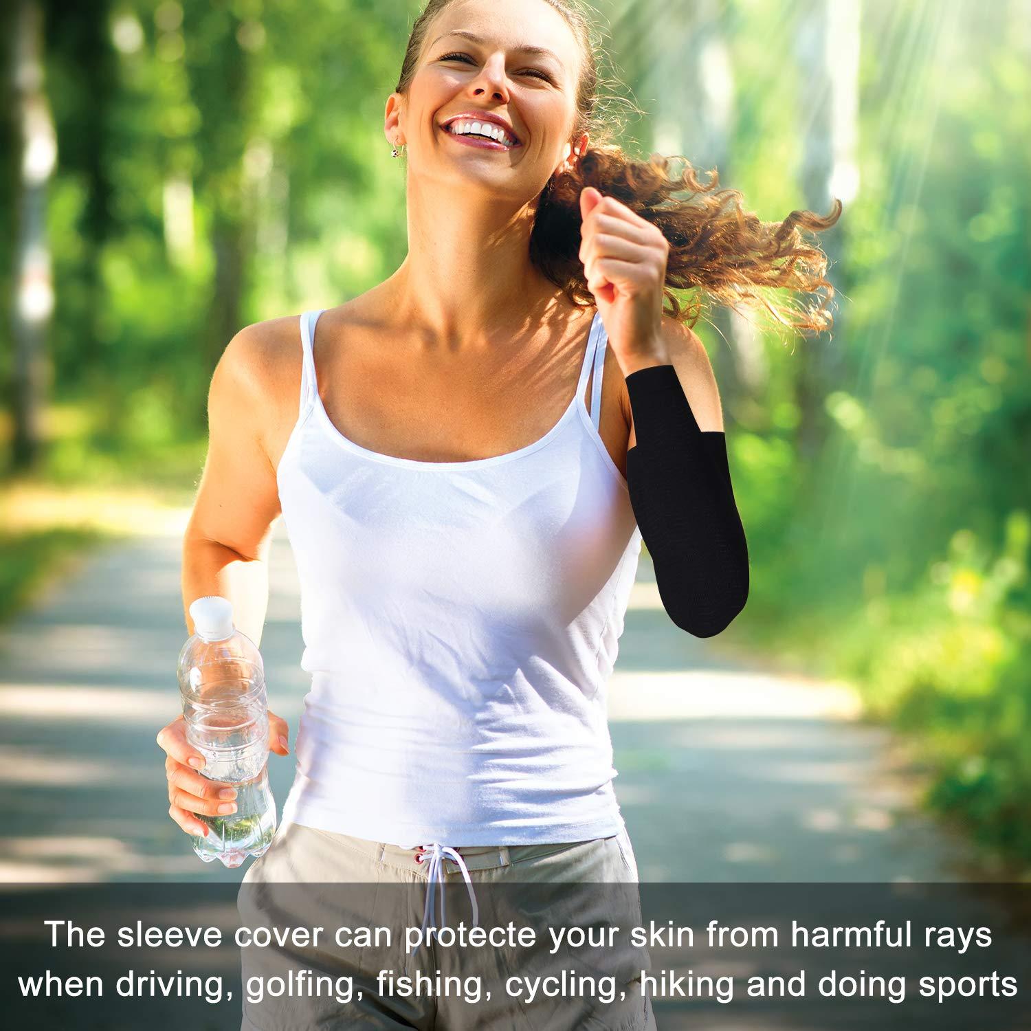 Conjunto 8 Pairs Mangas de Compresión y Refrigerantes para Mujer