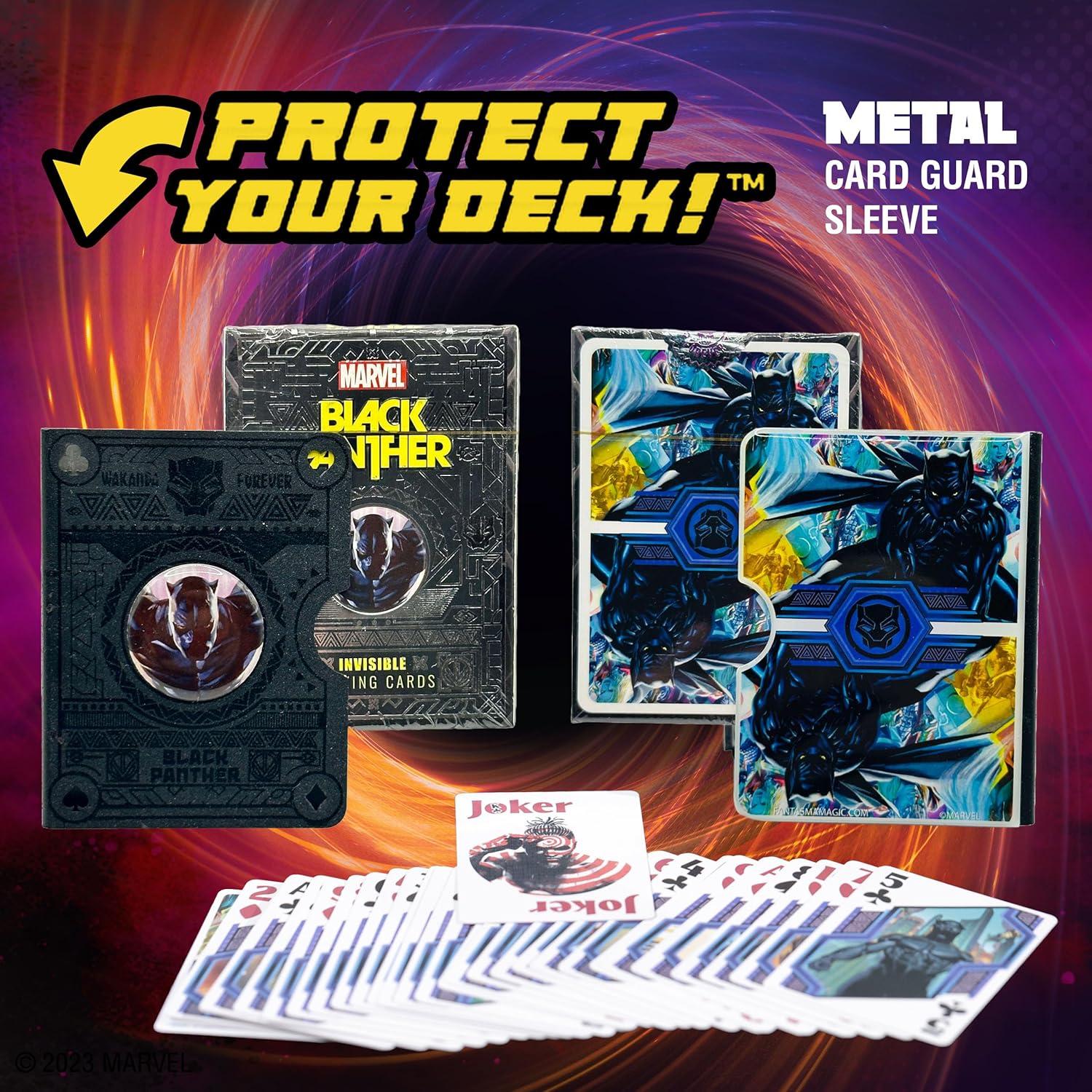 Baraja Mágica Black Panther Fantasma con Estuche Protector