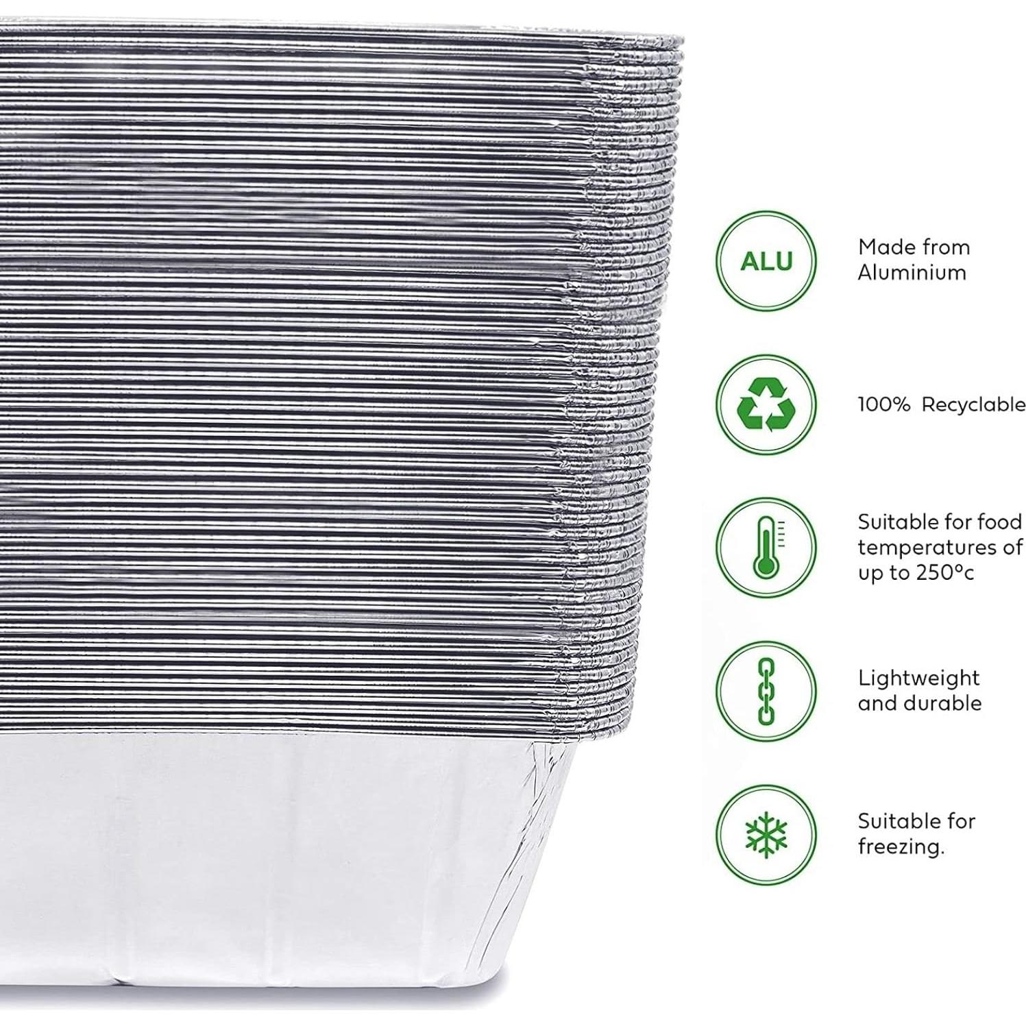 Paquete de 50 forros de bandeja de goteo Blackstone 20.32x9.4 cm