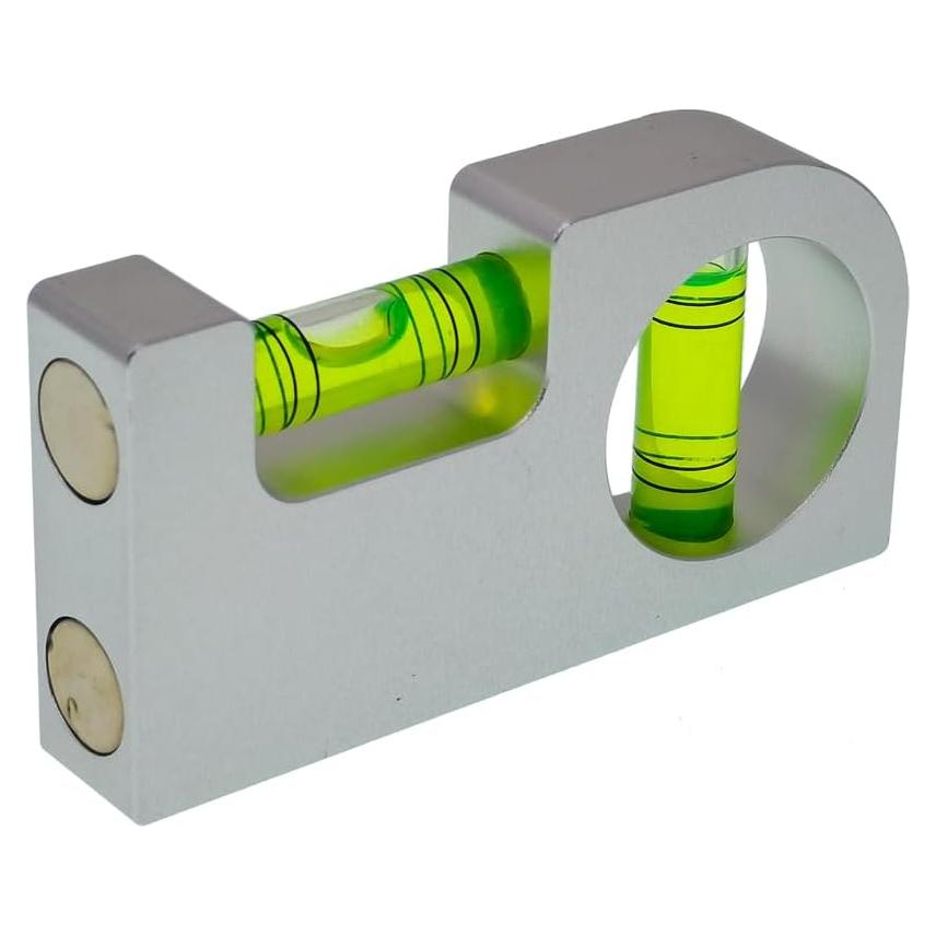 Regla de Nivel Mini Magnética The Yan He 85x45mm Aluminio