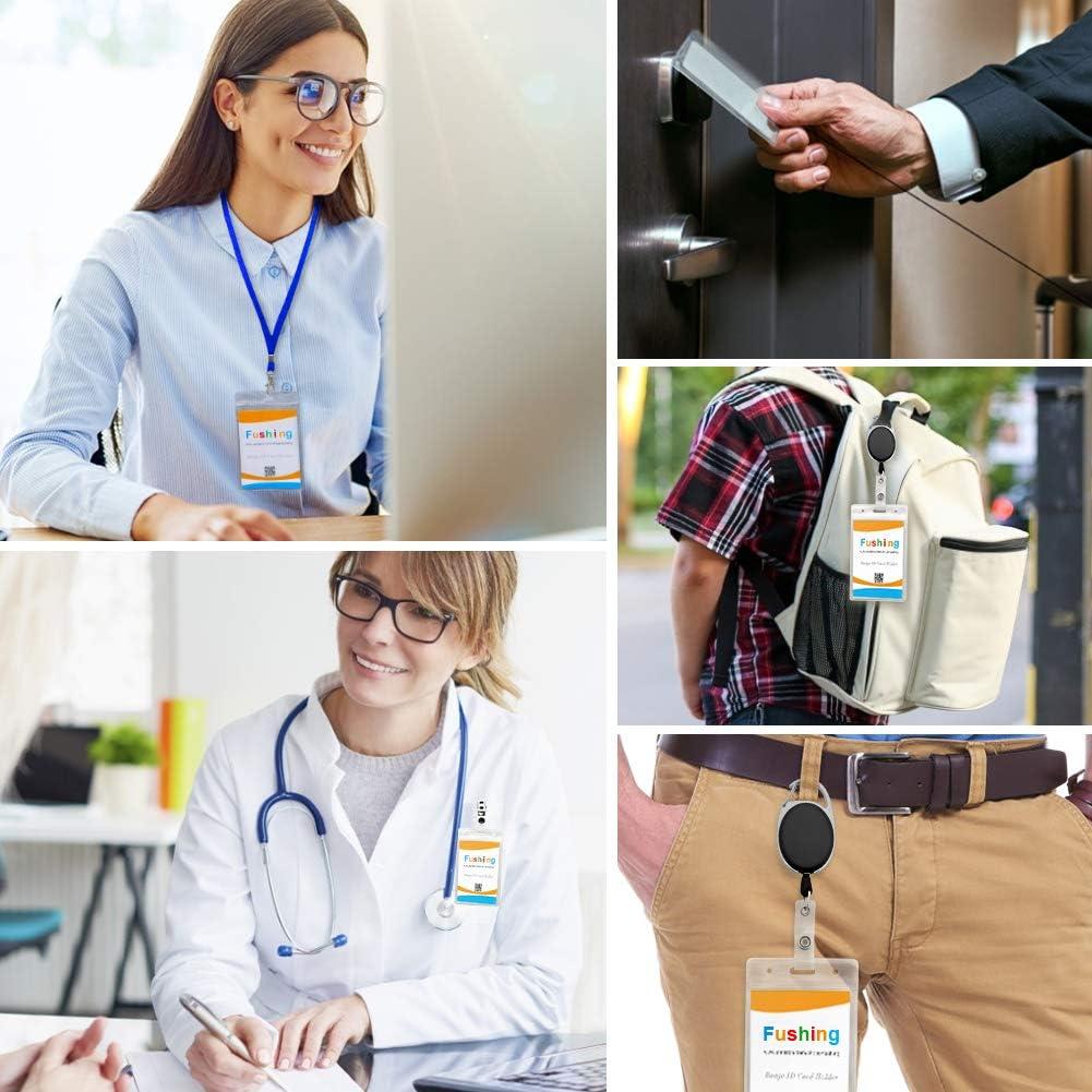 Soporte de Identificación Vertical Fushing 20 Pcs PVC 0.4mm