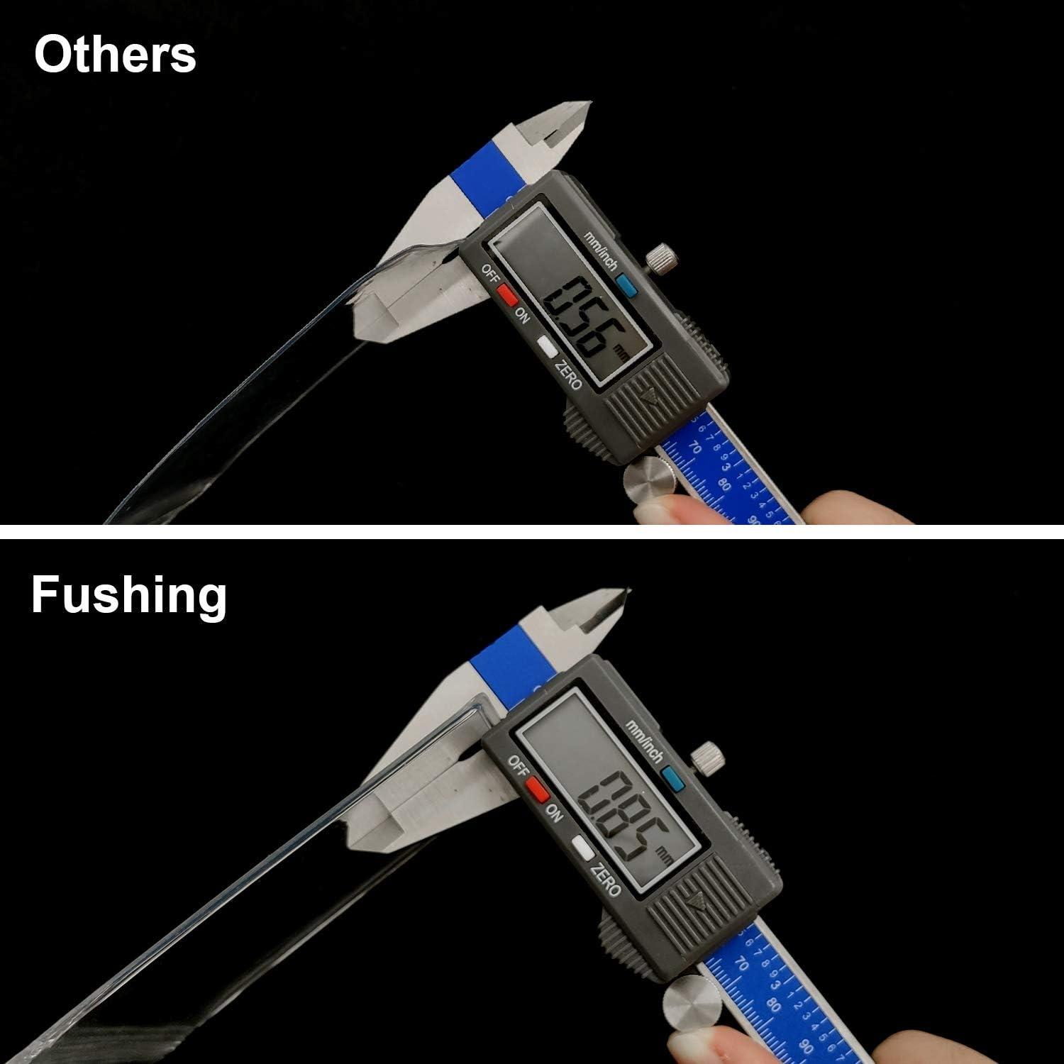 Soporte de Identificación Vertical Fushing 20 Pcs PVC 0.4mm