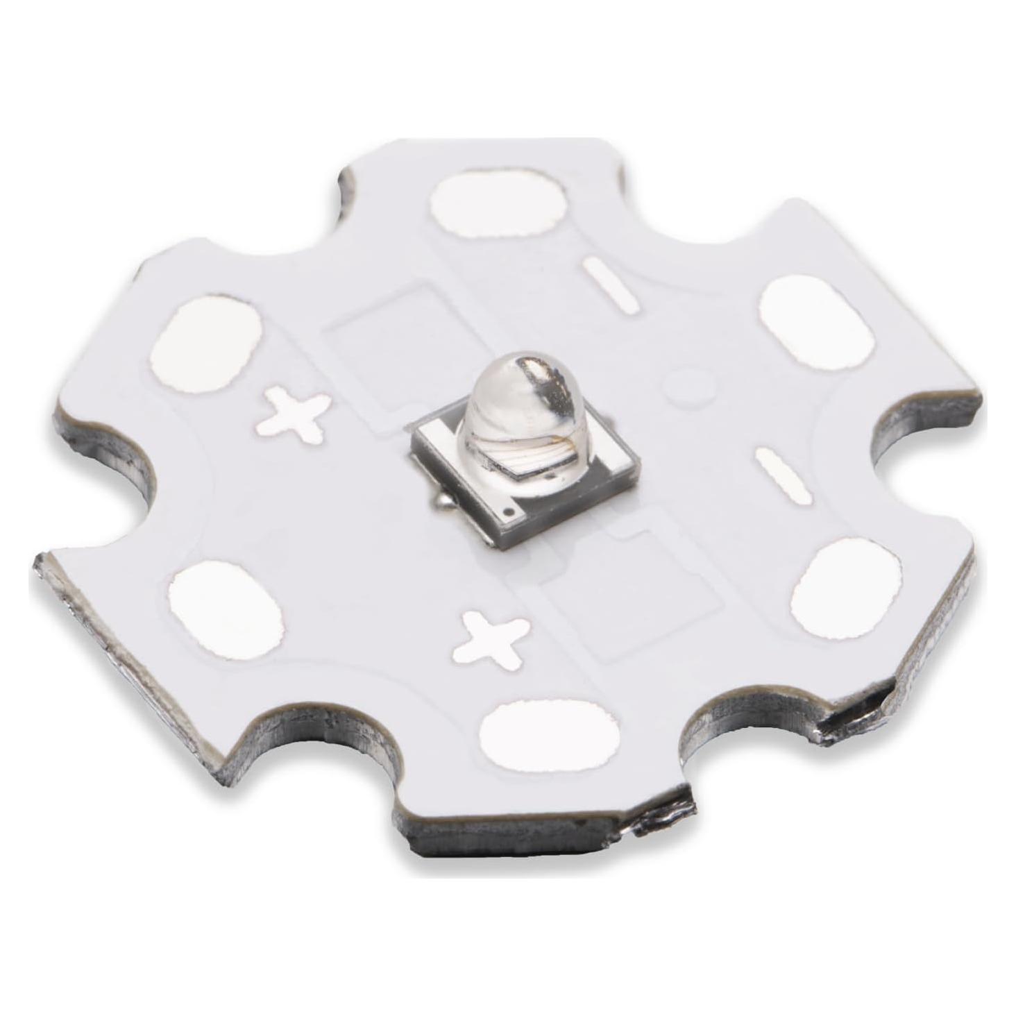 5 Pcs Luz LED UV 365-370nm Alta Potencia LEDGUHON