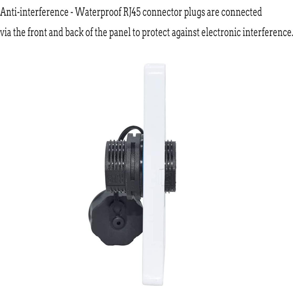 Conector RJ45 Hembra a Hembra Blindado IP68 PENGLIN 5PCS