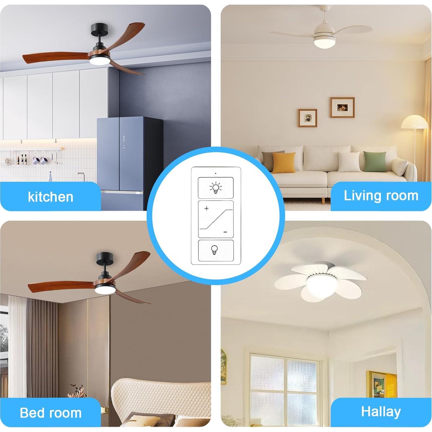 Interruptor Regulador de Luz Inteligente Humpptom Paquete de 2