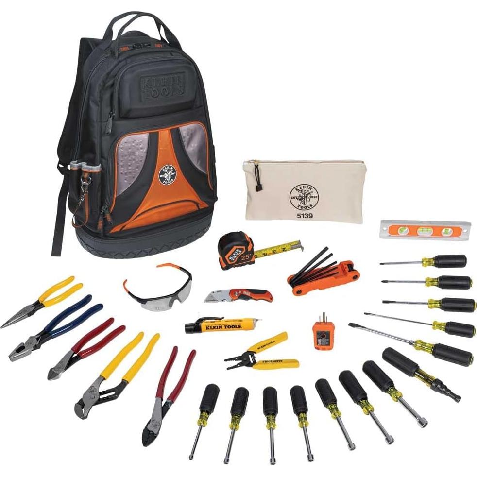 Kit de Herramientas Klein Tools 28 Piezas con Alicates y Destornillador 7-en-1