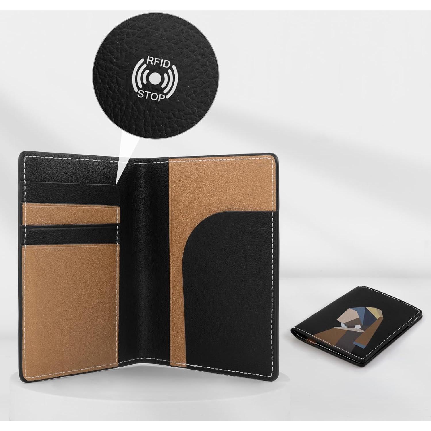 Funda para Pasaporte Lychii RFID Cuero PU Slim 14.5x10.5cm