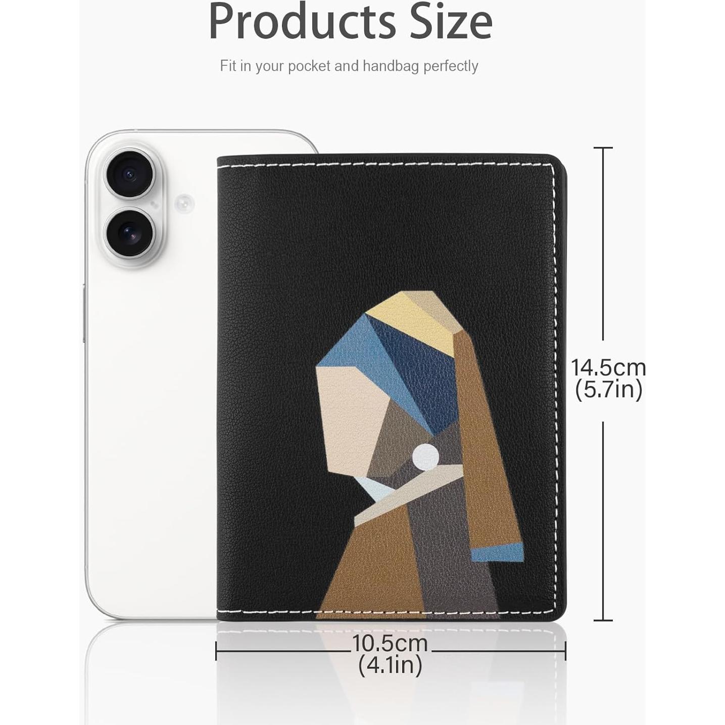 Funda para Pasaporte Lychii RFID Cuero PU Slim 14.5x10.5cm