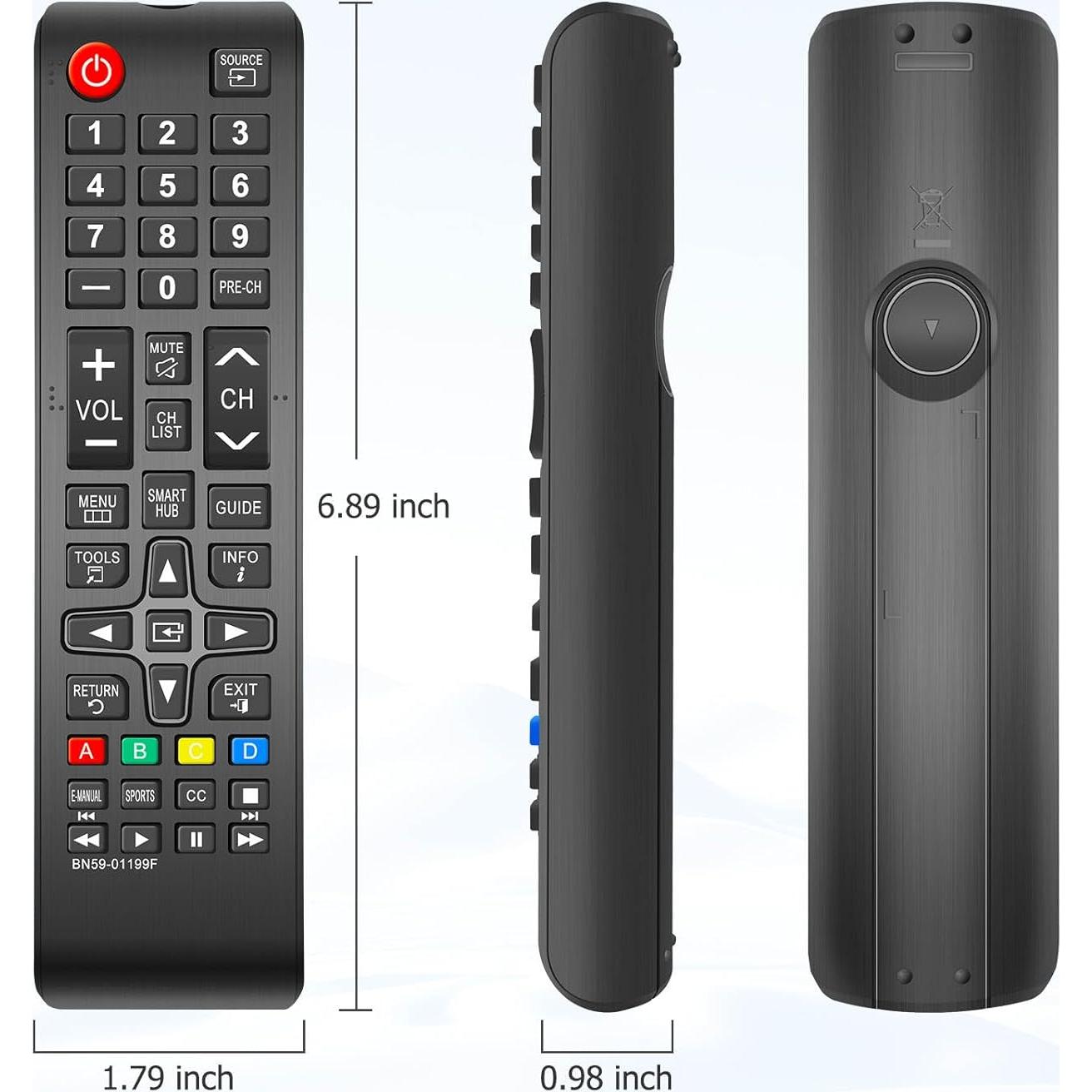 Control Remoto Universal Samsung BN59-01199F para Smart TV