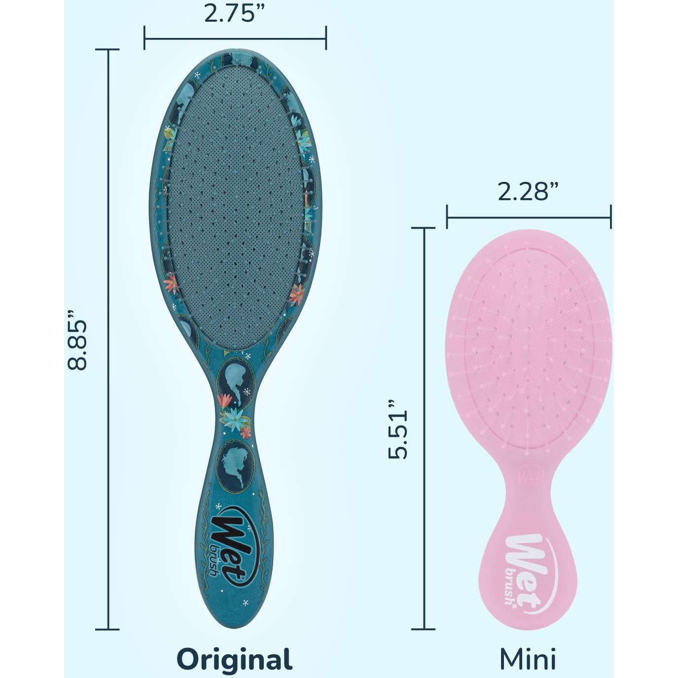 Cepillo Desenredante Wet Brush Disney Anna y Elsa 1 Cuenta