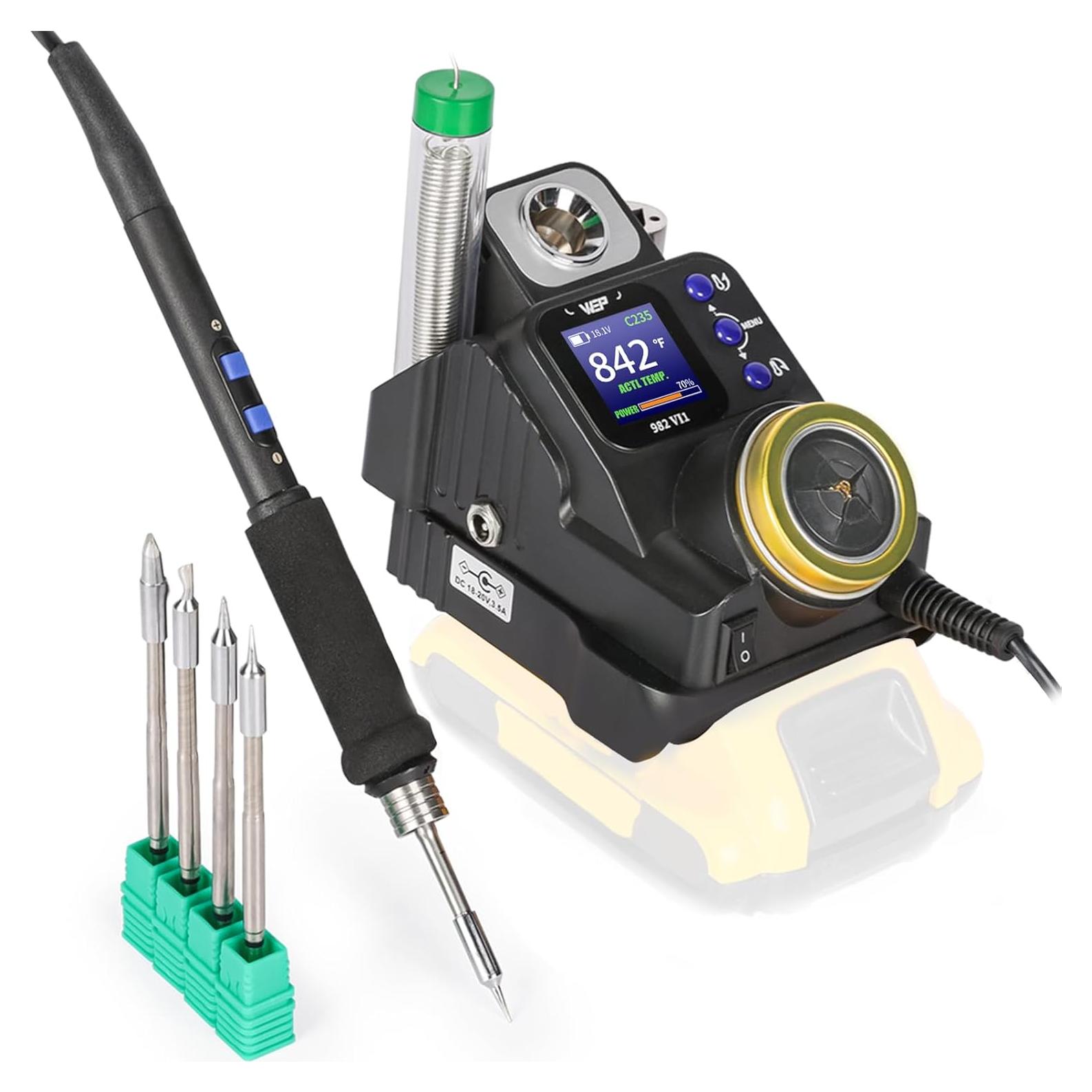 Estación de Soldadura Inalámbrica WEP 982-VI 1 para Dewalt 20V